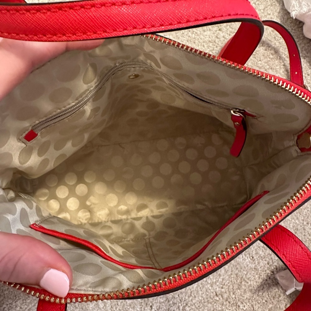 Red Kate Spade Purse - London Edition - Picture 6 of 15